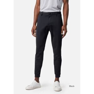 RHONE Black Joggers
